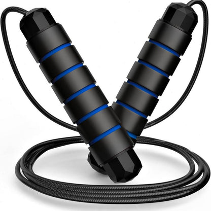 【2026 New Year'S Gift】Pro Speed Jump Rope with Tangle-Free Design Ball Bearing Swivel Quick-Adjust Ergonomic Grips for Home Gym Workout Equipment